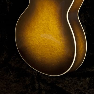 Cross Guitars GeFellers- Handbuilt Archtop 2017 - Smoky Gloss Sunburst image 3