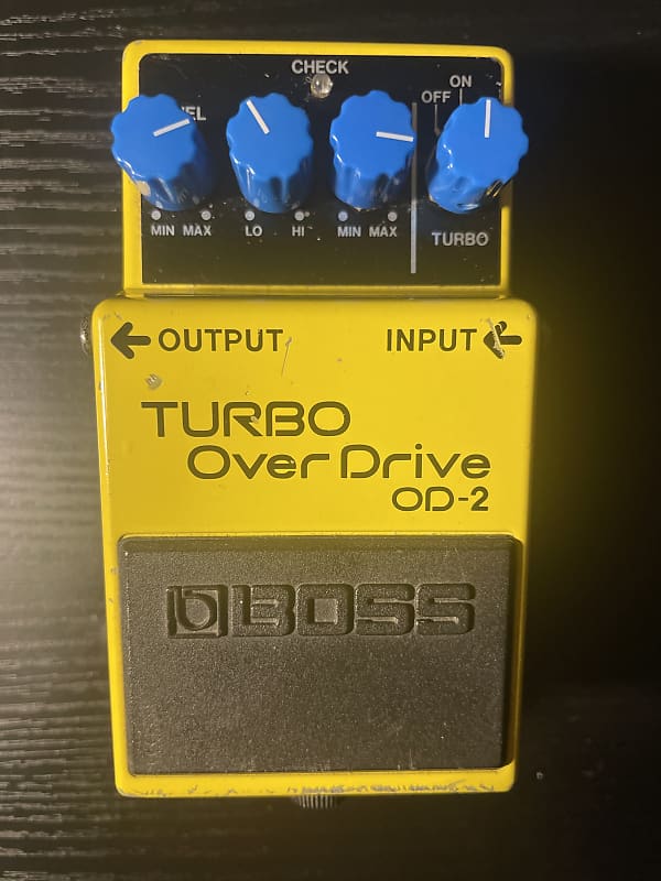 Boss OD-2 Turbo OverDrive (Black Label) | Reverb