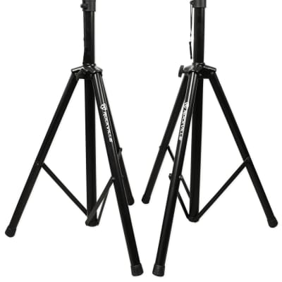 (2) Rockville SPG88 8" 400w DJ PA Speakers+5-Channel Powered Mixer+Stands+Cables image 7