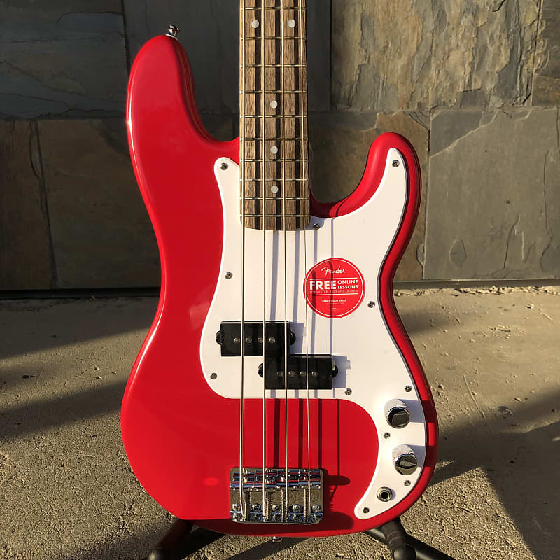 SQUIRE Mini P Bass LRL DKR | Reverb