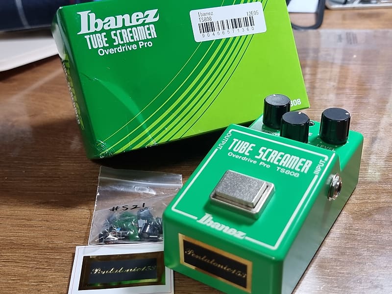 Ibanez TS808 Vintage Mod RC4558P #21 image 1