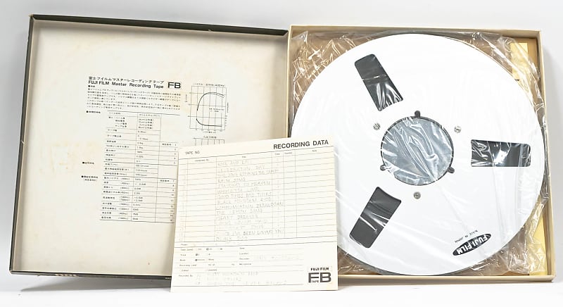 Fujifilm FB-151-1110 180 Master Recording Tape Back Coated - 1/4