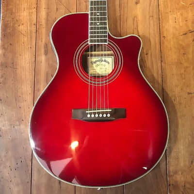 Sigma Tb-1 Translucent red acoustic electric for sale