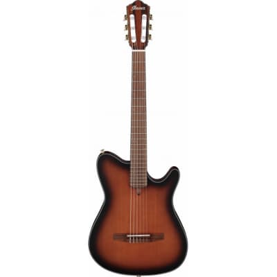IBANEZ FRH10N-BSF Elektro-Akustik-Gitarre, brown sunburst flat for sale