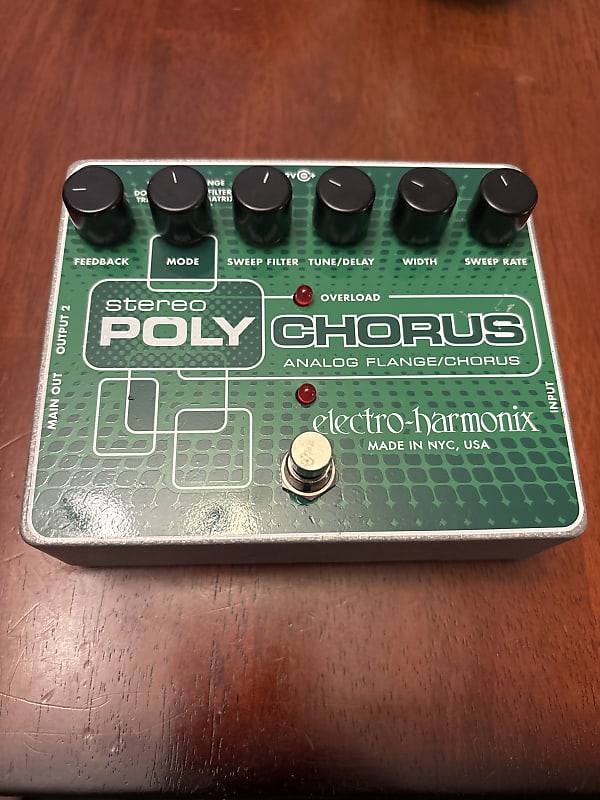 Electro-Harmonix Stereo Polychorus Analog Flange/Chorus