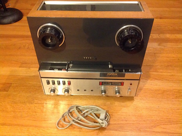 Vintage Revox A77 Reel To Reel Recorder, 1/4 Track, Needs Restoration Made  in Switzerland, Industry Standard Performance/Sound Quality 1970s 