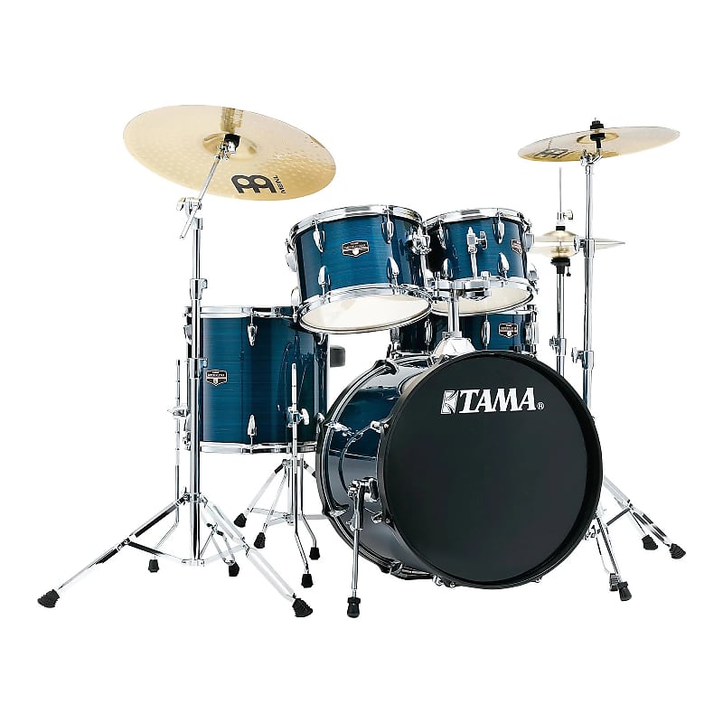 Tama IE50C Imperialstar 10 / 12 / 14 / 20 / 5x14" 5pc Drum Set with Meinl HCS Cymbals and Hardware image 1