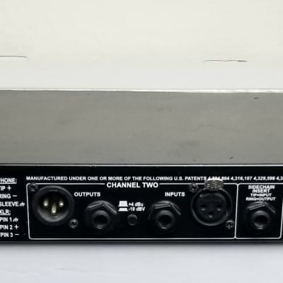 dbx 166xs Dual-Channel Compressor / Limiter / Gate | Reverb