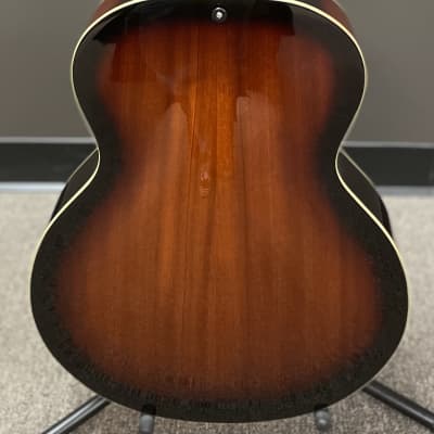 Washburn HB-15 Sunburst Archtop Guitar w/ Hard Case image 4
