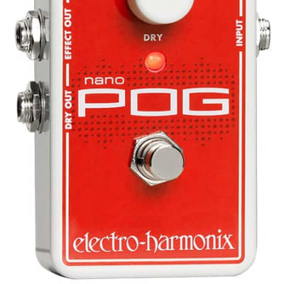 Electro-Harmonix Nano Pog Polyphonic Octave Generator Pedal for sale