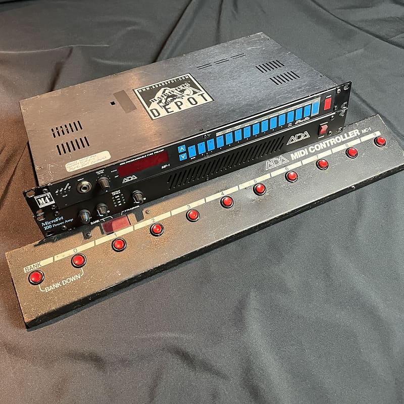 ADA MP1&5ハーモナイザー&パワーアンプMIDIペダルのセット ADA MP1&5ハーモナイザー&パワーアンプMIDIペダルのセット ADA