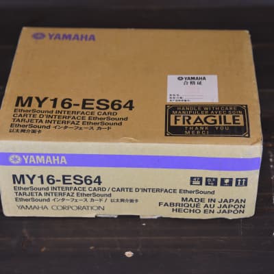 Yamaha MY16-ES64 16 Channel EtherSound Interface Card MY16 ES64