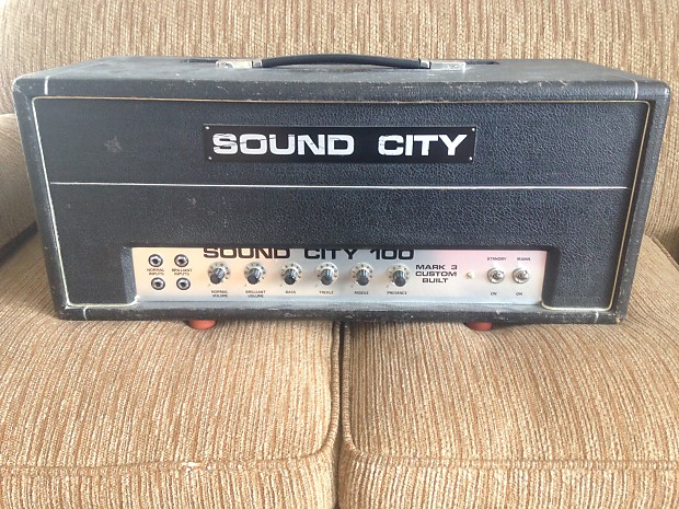 Vintage sound city amps on sale