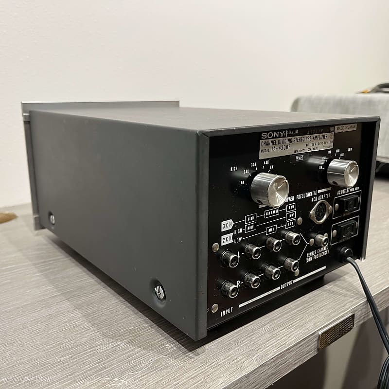 【良品】 ソニー プリアンプ TA-4300F チャンネルデバイダー アンプ SONY TA-4300Fの仕様 ソニー