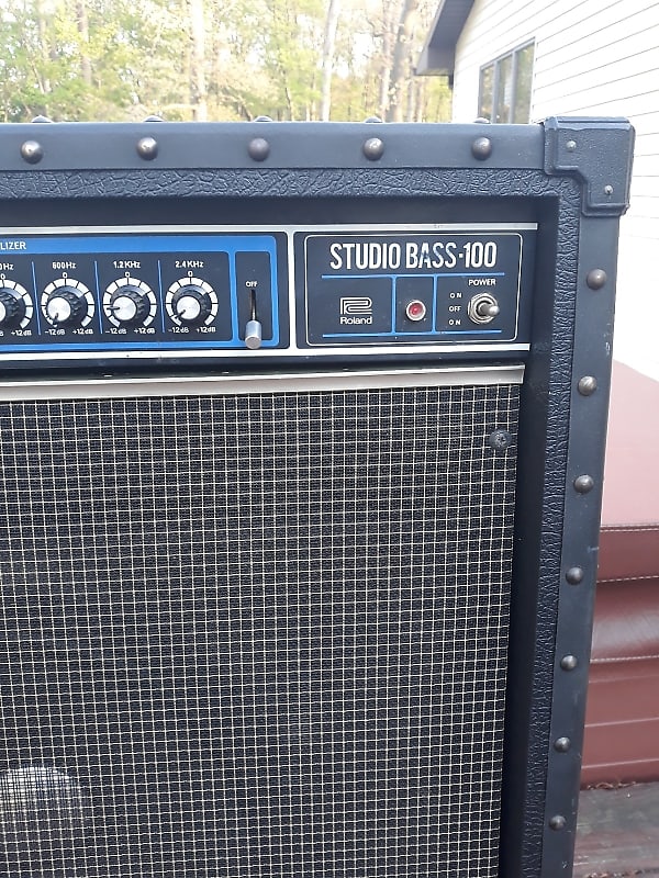 Vintage 1980 Roland Studio Bass 100 (SB100) 1X15 Amplifier