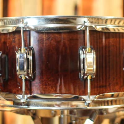 Odery 14x6 Eyedentity Sapele "Explosion" Snare Drum image 2