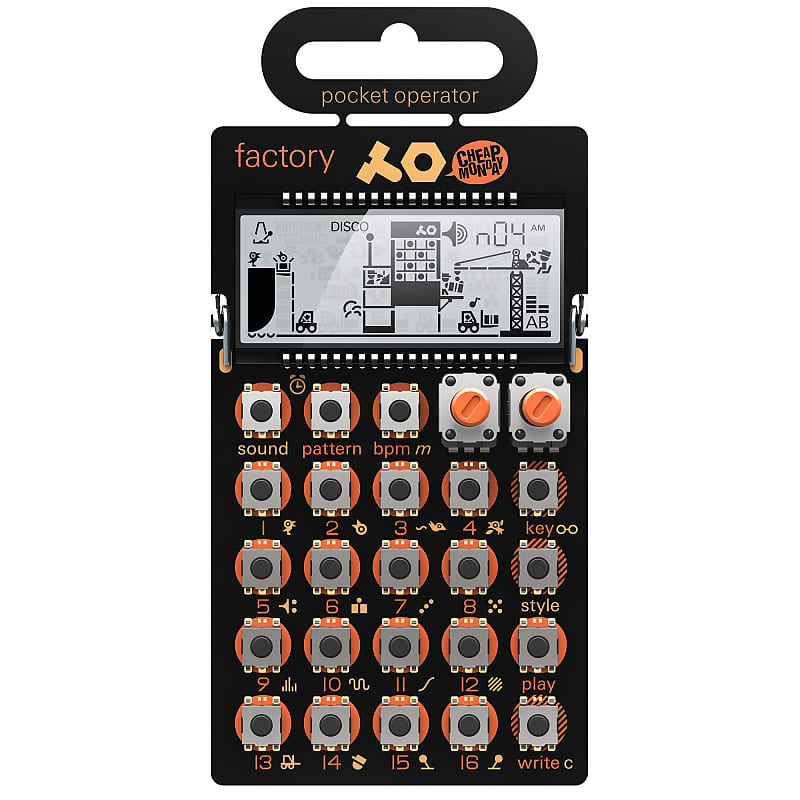 Teenage Engineering Pocket Operator PO-16 Factory - Melody Synthesizer And Sequencer image 1