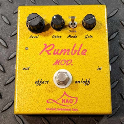 ギター Hao Rumble MOD Hao Rumble MOD Overdrive/Booster Pedal | Musician's Friend