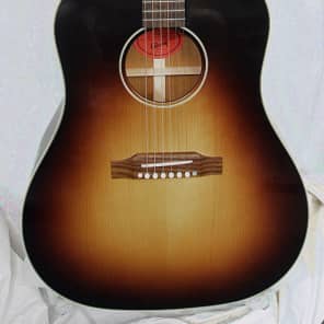 Gibson J-45 True Vintage Sunburst Adirondack Red Spruce Top Great Instrument image 2