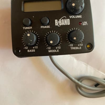 T-35 B-Band system for Acoustic guitar preamp w/ tuner without  pick up (no box) image 1