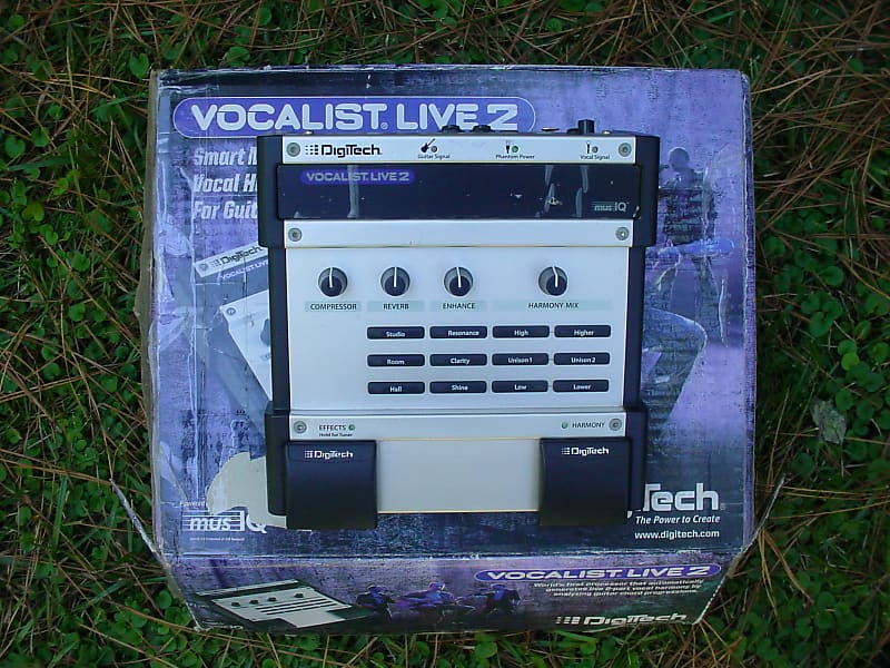 DigiTech Vocalist Live 2 Silver Reverb