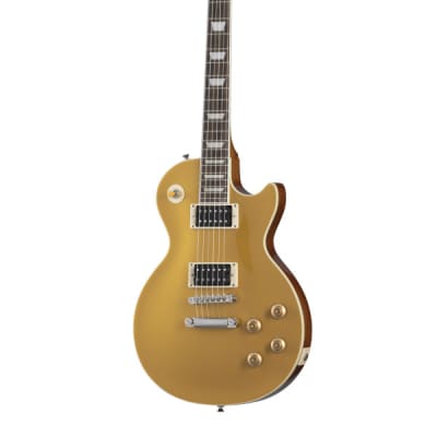 Epiphone EILPSLASHMGNH3 Slash "Victoria" Les Paul Standard Electric Guitar, Goldtop  with Hard Case for sale