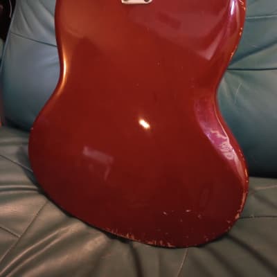 Kent SG Teisco Electric Guitar - Cherry Red image 4