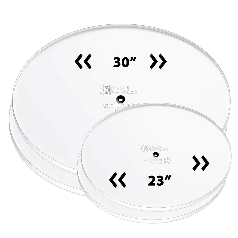 Drum Baffles (2x) 23" & (2x) 30" HYBRID Baffle Bundle Reverb