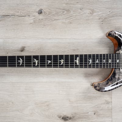 PRS Paul Reed Smith Custom 24 "Floyd" 10-Top Guitar, Ebony Fretboard, Charcoal image 18