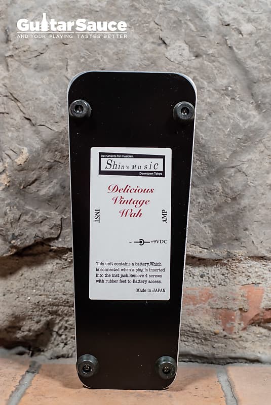 Shin's Music Delicious Vintage Wah Grey Hammer (Cod.65) | Reverb