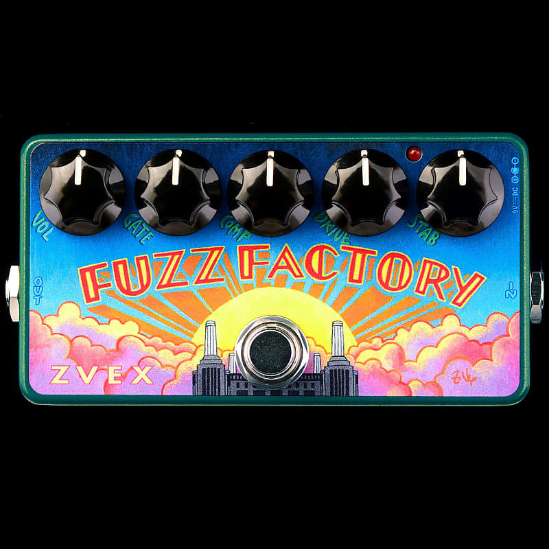 USED ZVex Vexter Fuzz Factory Guitar Effect Pedal