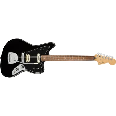Fender Player Jaguar Electric Guitar - Black w/ Pau Ferro Fingerboard image 4