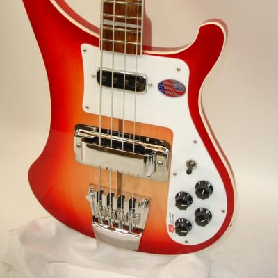Rickenbacker 4003 Electric Bass Guitar - Fireglo image 3
