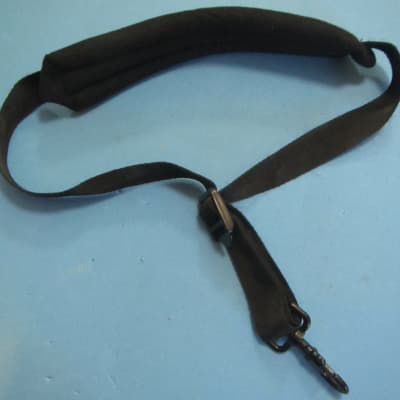 SET of 2 Unknown Sax/ horn strap Black for sale