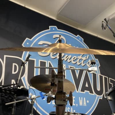David Garibaldi's Tower of Power, Paiste 17" 3000 Series Thin Crash, Red Letter, 1980's image 11