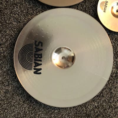 Sabian 8” splash, 15" & 17” B8 Thin Crash Cymbal 1990 - 2010 - Natural image 8