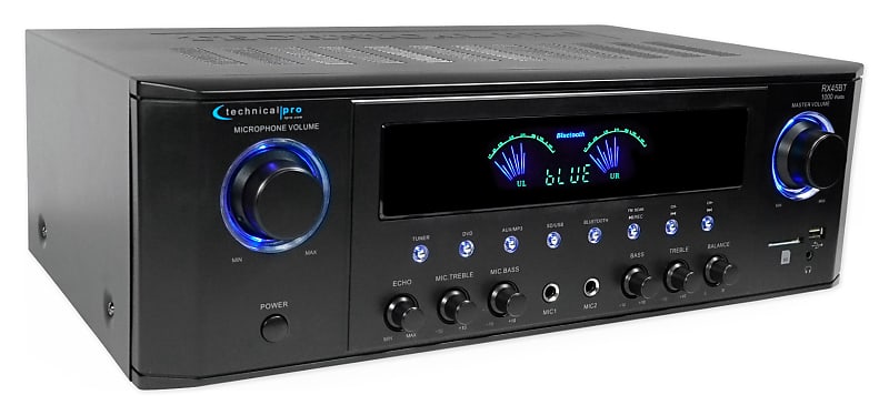 Technical Pro 1500 Watt Multi-Channel Bluetooth Home Stereo