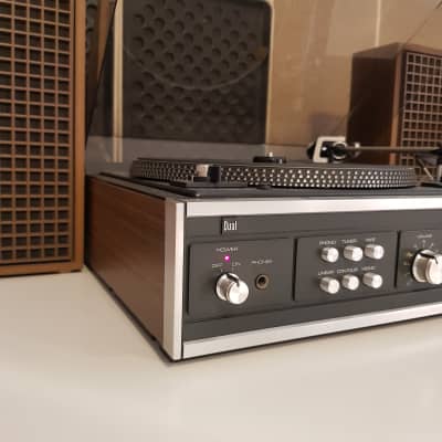 Rare Turntable Plattenspieler Dual HS152 1246 1978 QUADRAPHONIC With Nos Original Stylus Shure Working image 6