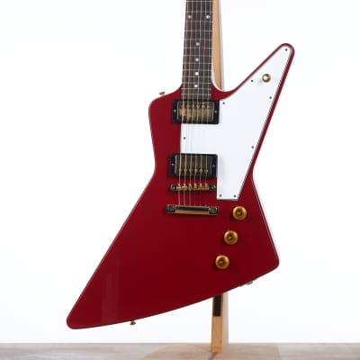 Gibson 1958 Korina Explorer Reissue VOS, Cardinal Red | Custom Shop Demo image 1