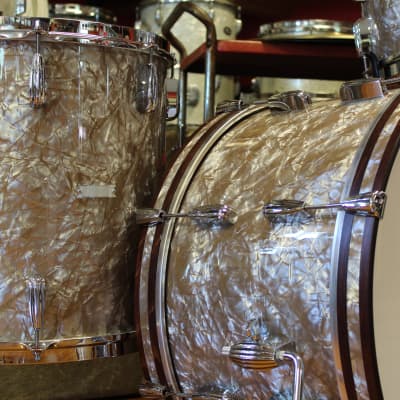 Standard Drum Company Beech in Gold Dust Pearl 12x22 16x16 9x13 image 2