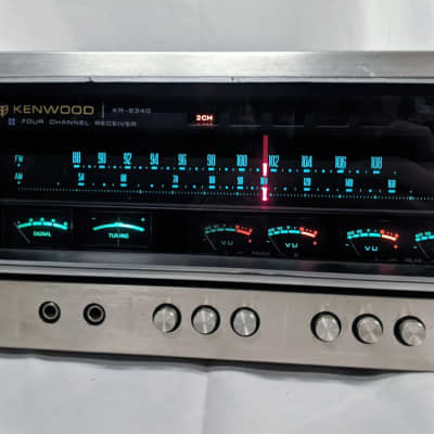 Kenwood KR-9340 AM-FM Four Channel Tuner/Amplifier/Receiver - Quadraphonic Stereo image 5