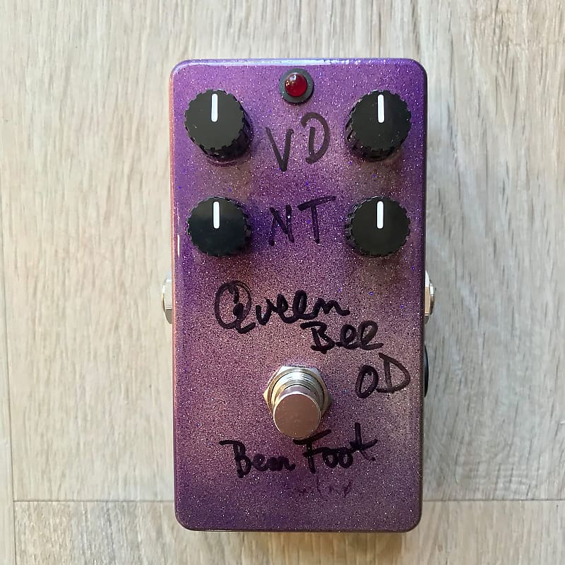 Bearfoot FX Queen Bee Overdrive (Blueberry Bass) 2020s Purple Gold