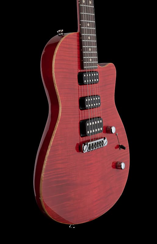 Tom Anderson Atom - Sweet & Sour Sauce Red | Reverb Canada