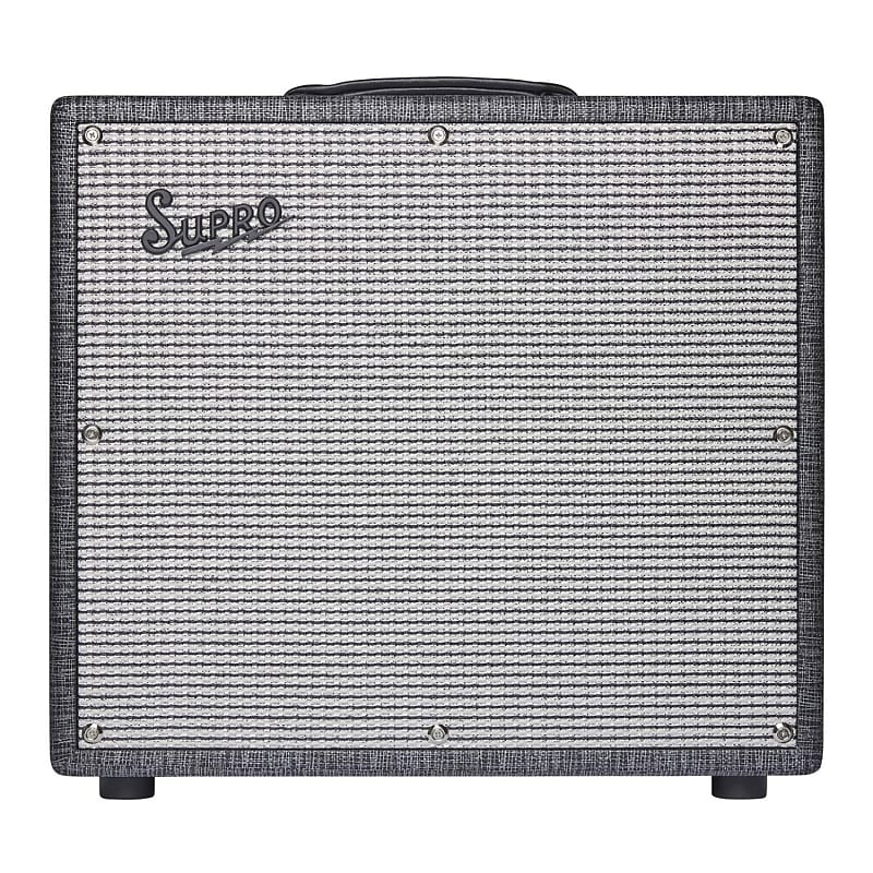 Supro Black Magick 25W Tube Guitar Combo Amplifier (Black Rhino) image 1