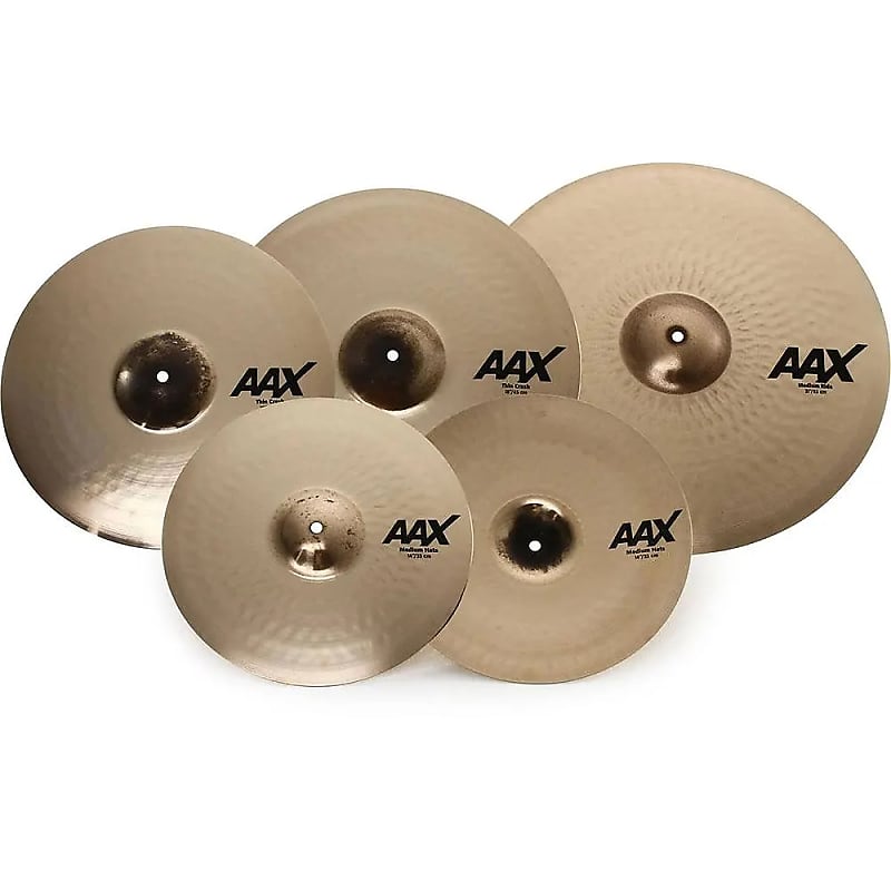 Sabian AAX Promotional Set 14 / 16 / 18 / 21" Cymbal Pack image 1