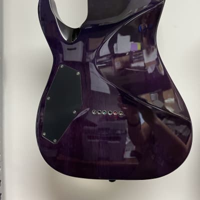 ESP LTD H-200 FM 2020 - Present - See Thru Purple image 3