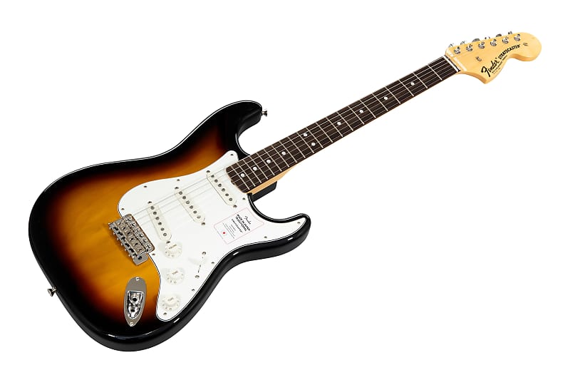 Traditional　Made　3-Color　Japan　Stratocaster　Sunburst-　Late　in　Fender　60s