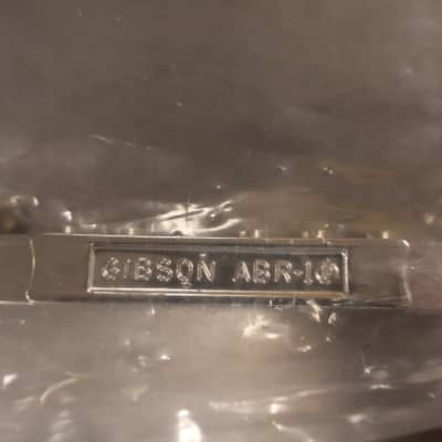 Gibson PBBR-059 Historic Spec Non-wire ABR-1 Bridge (Nickel) image 4