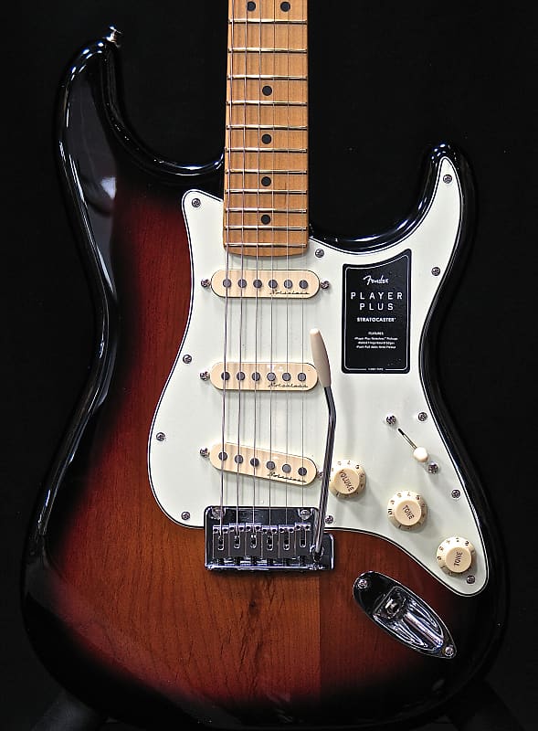 Fender Player Plus Stratocaster  3 Colour Sunburst image 1