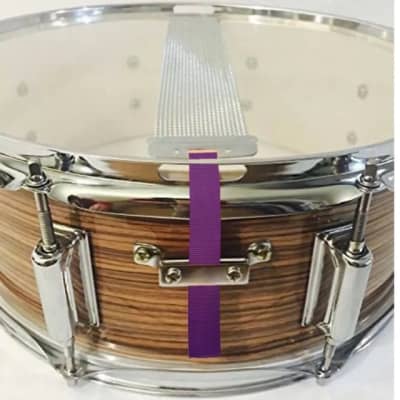 2x SnareFlair Snare Drum Straps Royal Purple Made in USA Percussion Snare Flair Set of Two! image 1